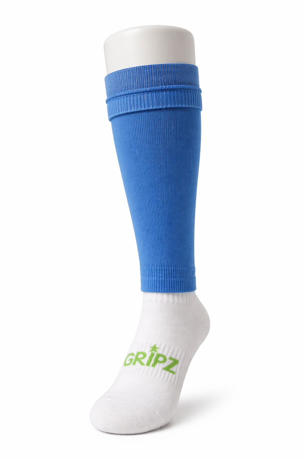 Blue Kids Leg Sleeve Socks - Grip Sock Accessory