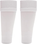 White Kids Leg Sleeve Socks - Grip Sock Accessory